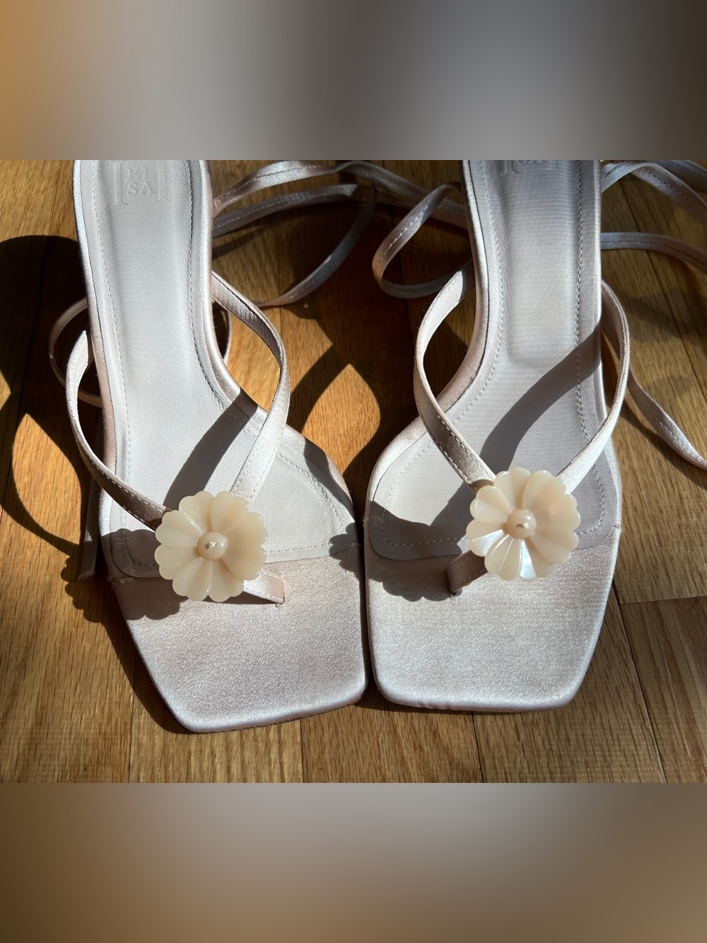 Helsa Kitten Lace Up Sandal - Picture 4 of 9